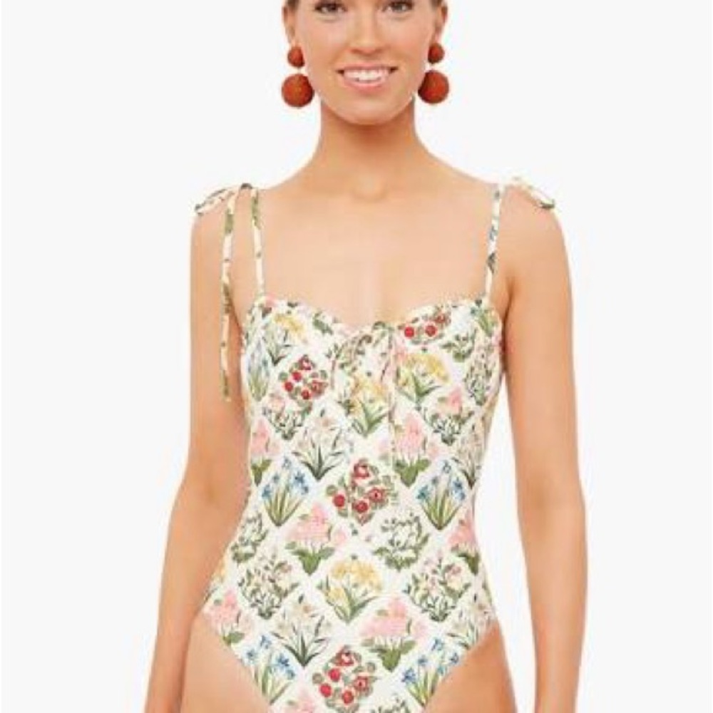 Agua Bendita Magdalena Floral One Piece Swimsuit - Multicolor